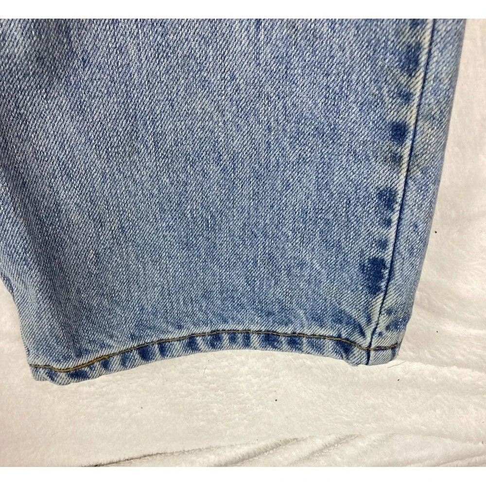 Levi 505 Jeans‎ Blue Denim Mens 36x34  Regular Straight Fit Medium Wash